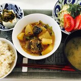 鯖缶を使った鯖大根の味噌煮